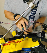 Badminton racket stringing - Use Zelle/Venmo in description below for $1 Discount.