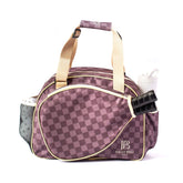 Checkered Chic Brown Premium Women's Pickleball Bag
