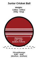 CHUGS Junior Kids Cricket Ball