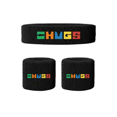 CHUGS Sports WristBand and Headband set(1pc each)