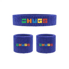 CHUGS Sports WristBand and Headband set(1pc each)