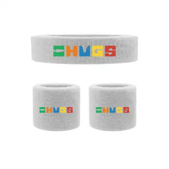 CHUGS Sports WristBand and Headband set(1pc each)