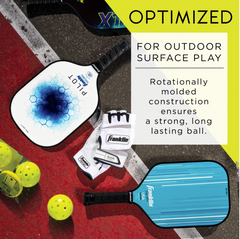 Franklin PICKLEBALLS - X-40 OUTDOOR - OPTIC YELLOW