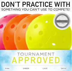 Franklin PICKLEBALLS - X-40 OUTDOOR - OPTIC YELLOW