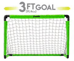 Franklin Mini SOCCER GOAL SET - PUMP AND BALL INCLUDED - 36" X 24" X 24"