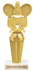 Custom Badminton Trophies
