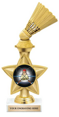 Custom Badminton Trophies