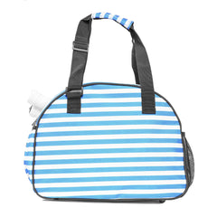 Stylish Stripe Blue Premium Women's Pickleball Bag