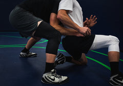 Mid-Length Padded Knee Sleeve - Black