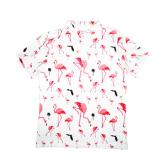 Florida Flamingo Golf Shirt