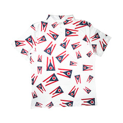 Big Ohio Burgee Golf Shirt