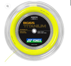 Yonex BG65 Titanium Badminton String REEL