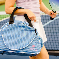 Classy Blue Premium Women's Pickleball Bag