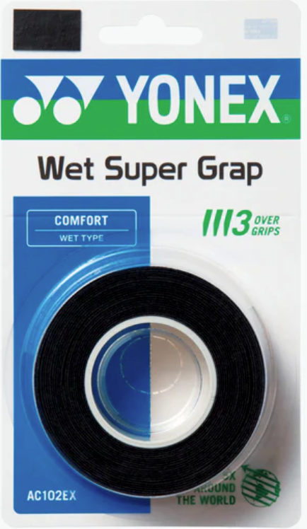 Yonex WET SUPER GRAP OverGrip (3 WRAPS)