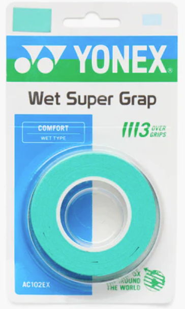 Yonex WET SUPER GRAP OverGrip (3 WRAPS)